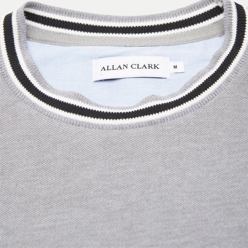 Allan Clark T-shirts MAUI GREY MELANGE